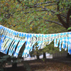 Beistle Metallic Oktoberfest Fringe Banner, 14 By 4-Feet