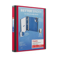Staples 18370 Binders, Red