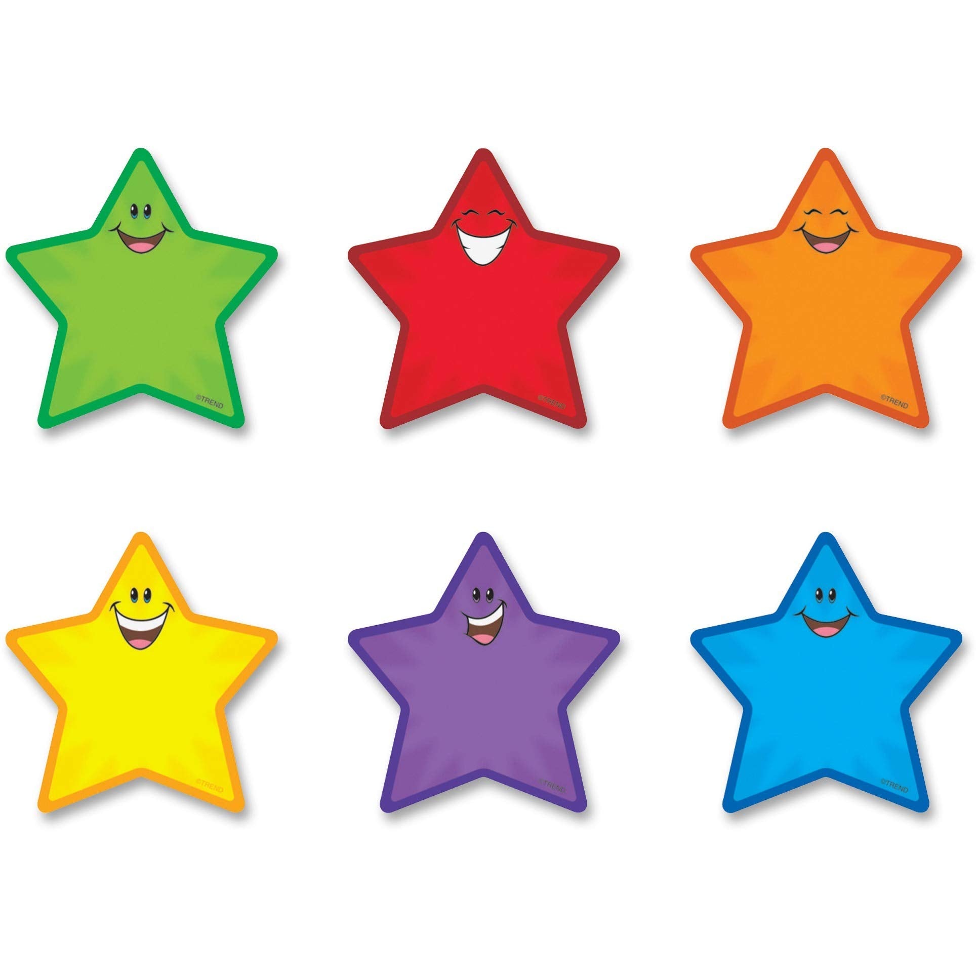 Trend Enterprises Stars Mini Accents Variety Pack, 36 Ct (T-10801)