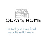 Today? Home Classic Tailored Bed Skirt Dust Ruffle, Cotton Blend Design, 14' Drop Length, California King, Black