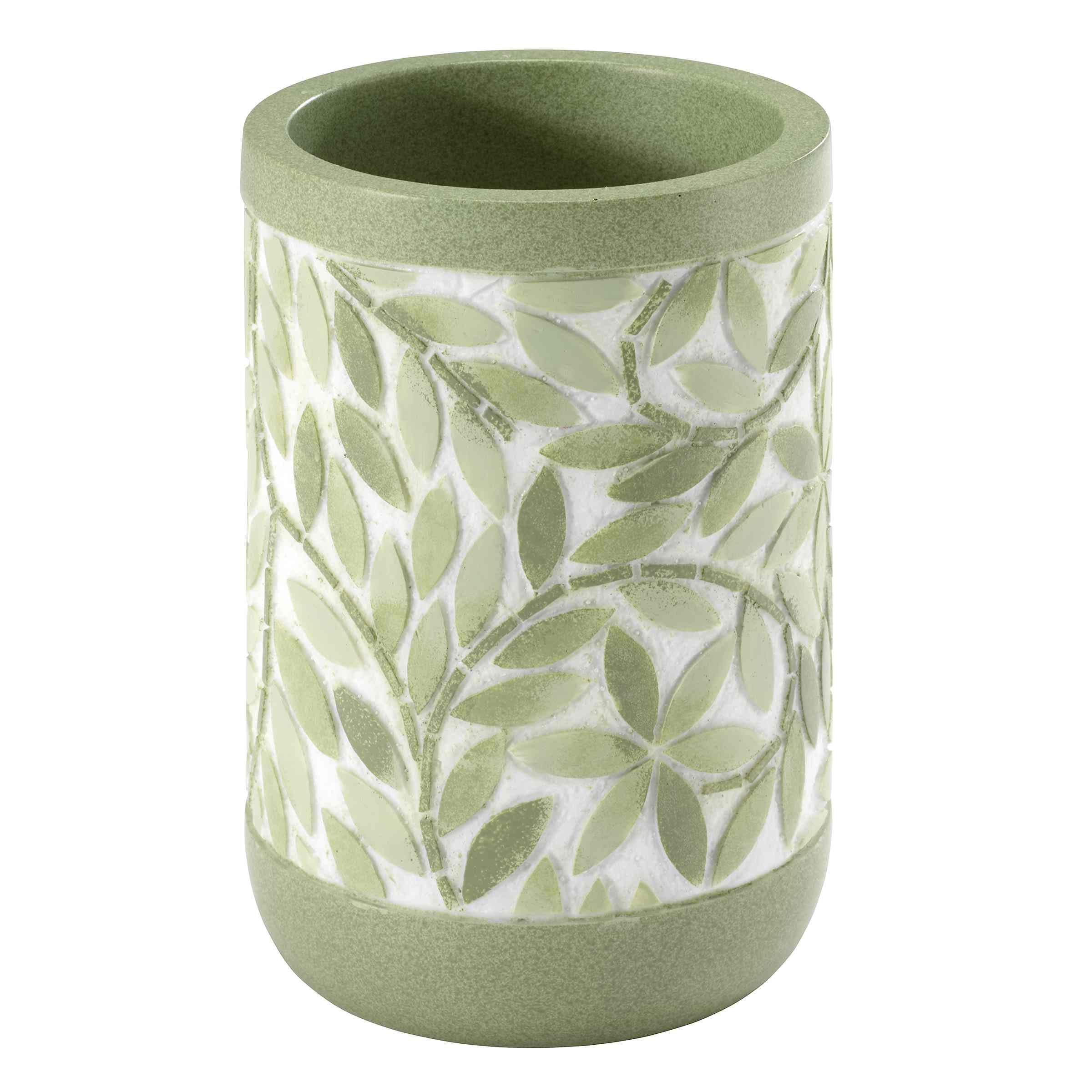 Avanti Linens Accessories Bathroom Essentials, Tumbler, Green