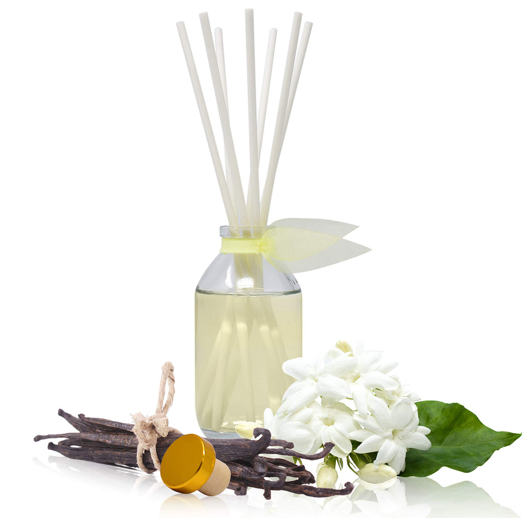 Lovspa Sparkling Grapefruit Reed Diffuser Set - Refreshing Citrus Scent Diffuser For Home - Non-Toxic Oil Reed Diffuser - Made I