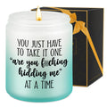 LEADO Candles - Boss Gifts, Coworker Gifts for Women, Men - Funny Valentines Day Gifts for Coworkers, Best Friend, Mom - Work, B