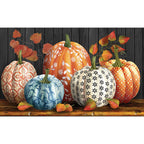 Briarwood Lane Elegant Pumpkins Doormat 30' X 18' Indoor Outdoor