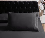Mocassi Hotel Luxury 1800 Thread Count Bedding Pillowcases Standard Size Set Of 2 - Pillow Covers - Pillow Protector - Cooling Pillowcases (Set Of 2 Standard/Queen Size, Sage Green)