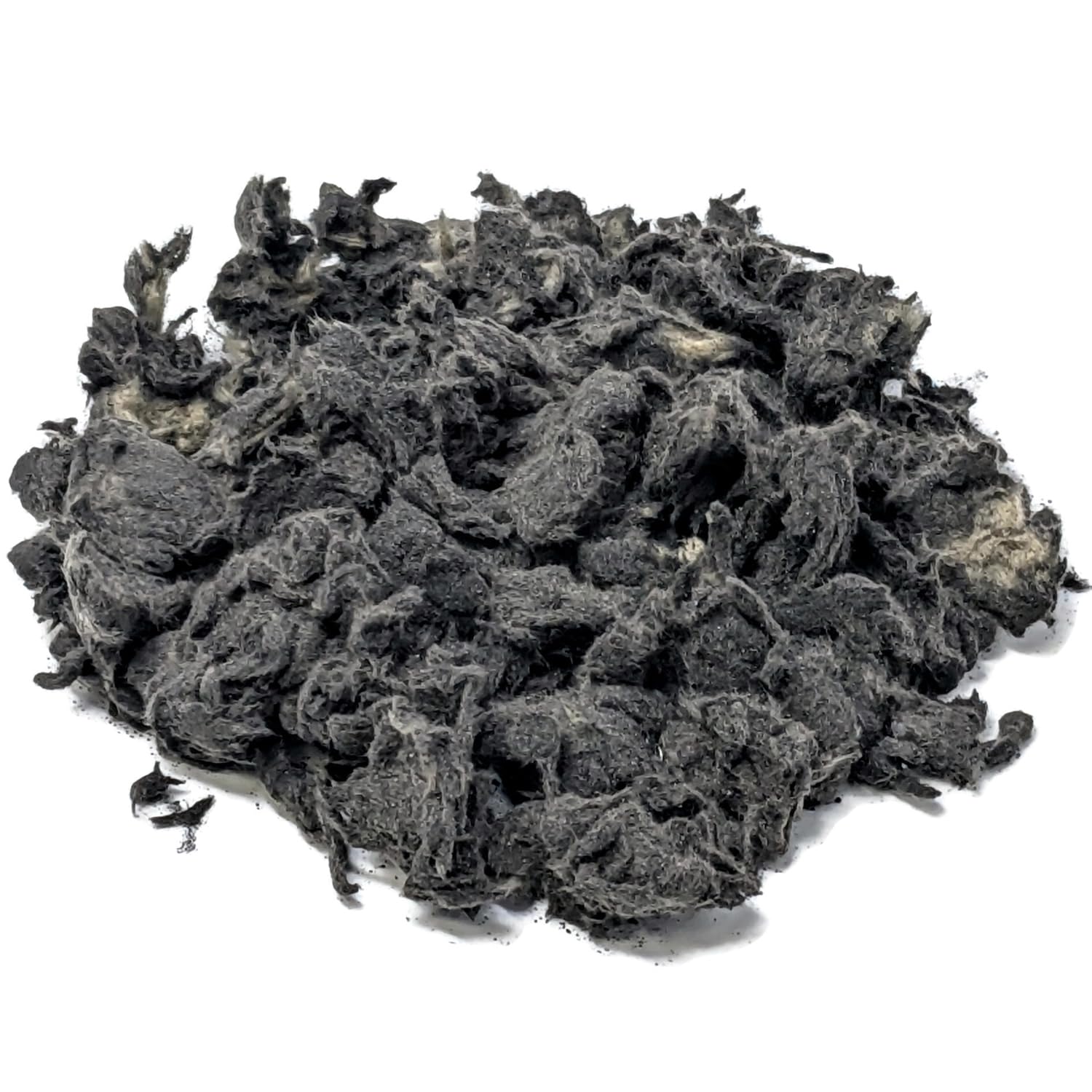 Midwest Hearth Color Rock Wool for Gas Log - 3 oz. Bag (Black)