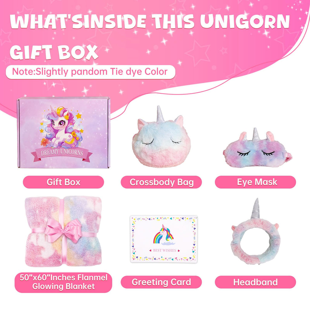 Jenria Unicorn Gifts For Girls - Unicorn Toys For Girls, Birthday Gifts For Girls Age 3 4 5 6 7 8 9 10 Years Old Girl Birthday G