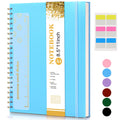Uebzfocs Spiral Notebook Journal 8.5    X 11   , Lined Notebooks For Women Men, A4 Large College Ruled Journal, 100 Gsm Paper, P