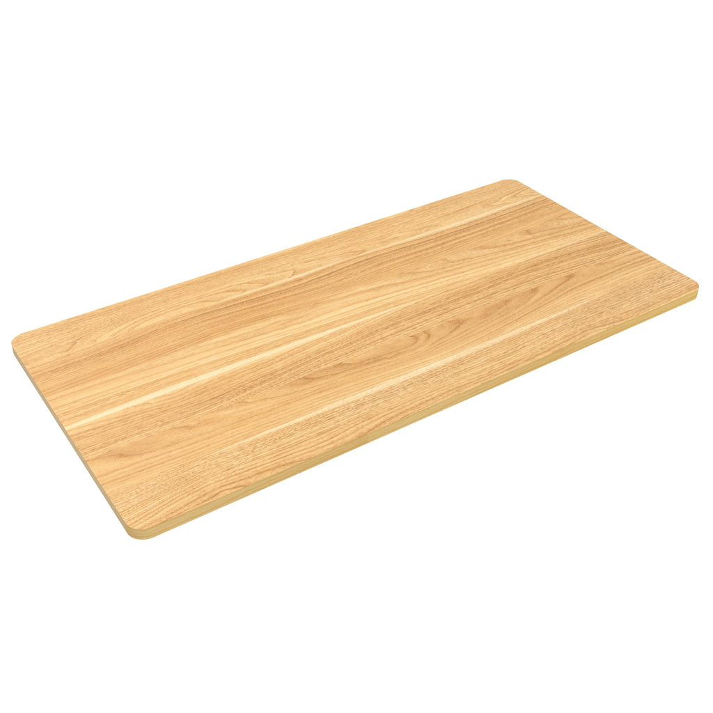 Flexispot Whole Piece 60'X24' Desktop 1' Thickness Height Adjustable Desk Rectangular Tabletop Maple Board (60Inch Maple)