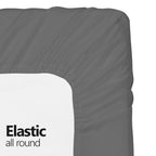 Micro Fiber 2 Twin Xl Fitted Bed Sheets (2-Pack) Soft And Comfy - Twin Extra Long, 15'' Deep Pocket, 39'' X 80'' Great For Dorm
