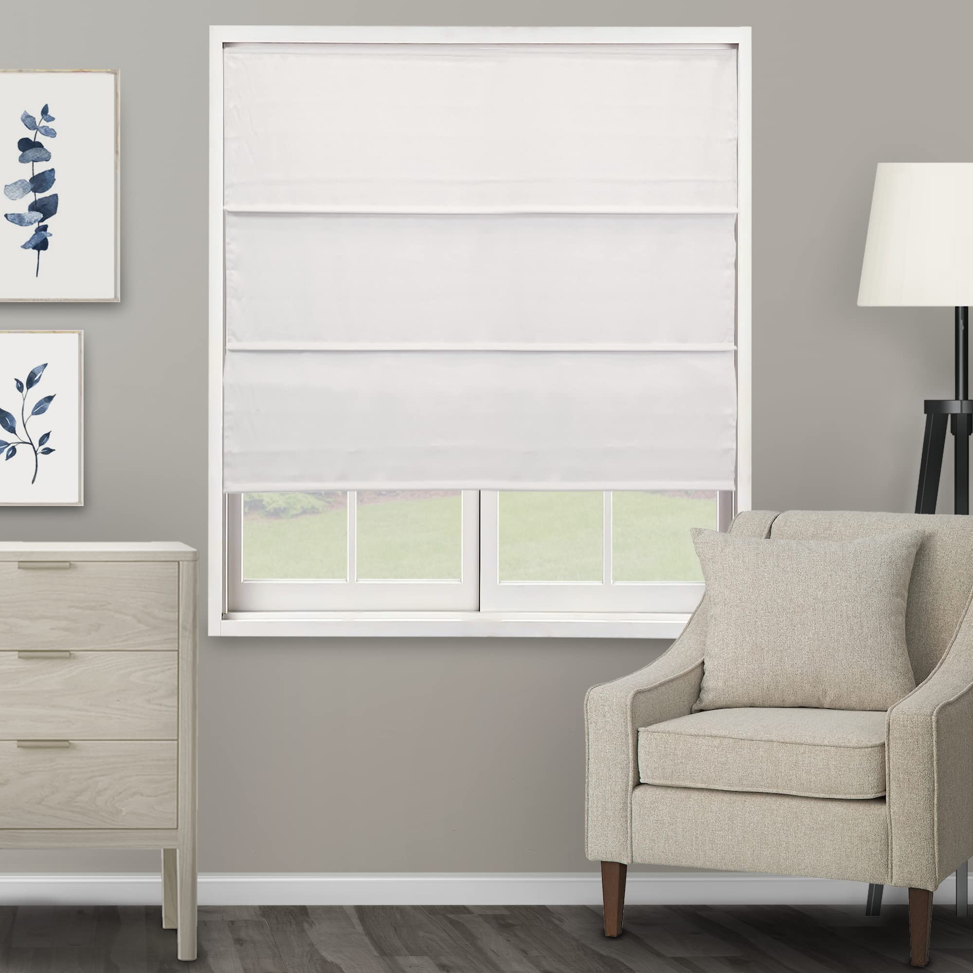 CHICOLOGY Roman Shades for Windows, Roman Window Shades, Roman Shades, Window Treatments, Window Shades for Home, Window Shade, 