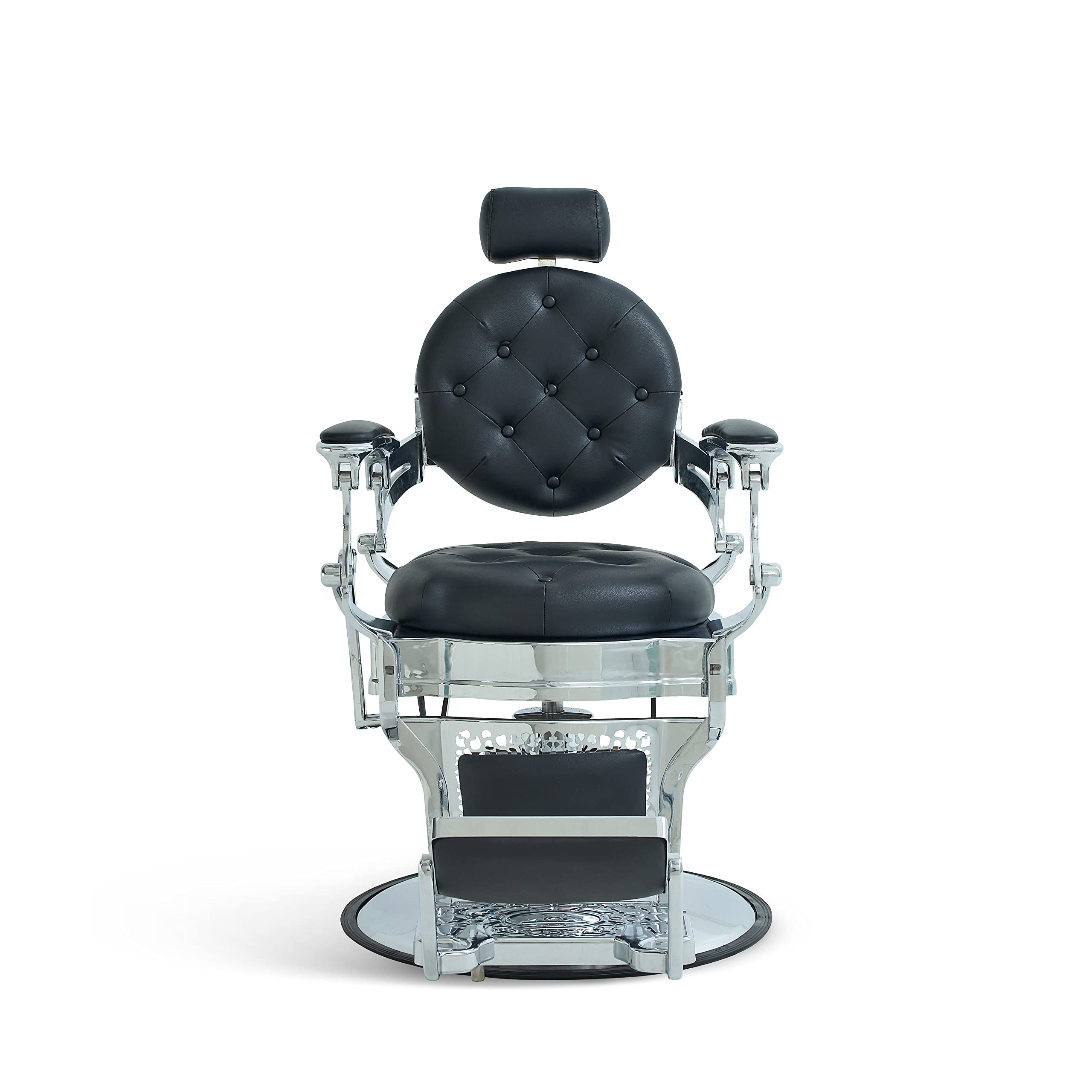 Lilfurni Vintage Barber Chair for Hairdressers Heavy Tattoo Shampoo Beauty Salon Equipment
