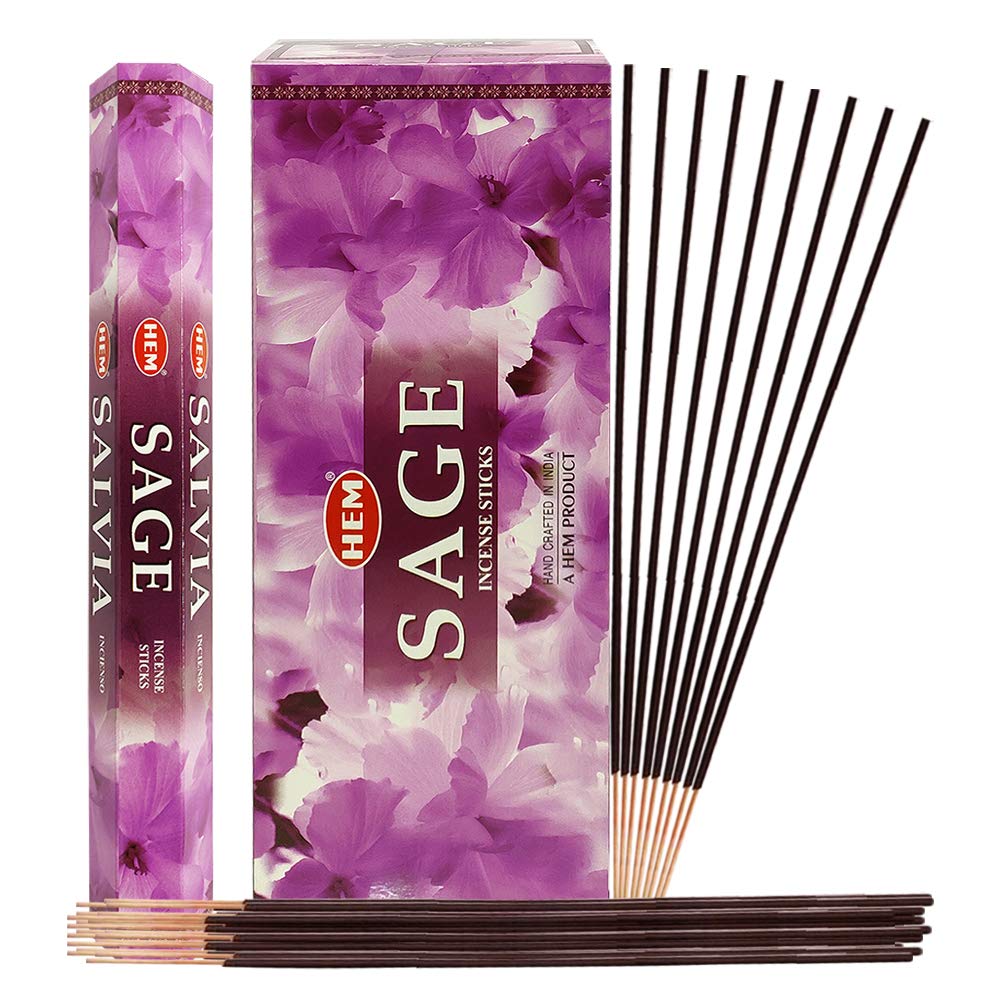 Sage Incense Sticks And Incense Stick Holder Bundle Insence Insense Hem Incense Sticks