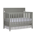 Dream On Me Cape Cod 5-in-1 Convertible Crib in Storm Grey, Greenguard Gold Certified, 55x30x44.5 Inch (Pack of 1)