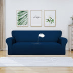 Purefit 100% Dual Waterproof Couch Cover Slipcovers For Couches And Sofas - Stretch Non Slip Fleece Sofa Covers Washable, Leakproof Furniture Protector For Kids, Pets, Dog (Oversized Sofa, Navy)