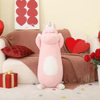 Morismos 36.2' Unicorn Body Pillow Large Hugging Pillow Unicorn Stuffed Animal,Soft Plush Toy For Kids Girl, Animal Body Pillow