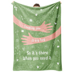 Get Well Soon Gifts for Women Men, Hug/Healing Blanket, Thinking of You/Feel Better/Sympathy/After Surgery Gifts for Friends, Si