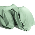 Wishsmile Cooling Pillowcases Queen Pillow Cases Set Of 2,Hair And Skin Friendly,Jade Green,20X30 Inches