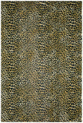 Dalyn Rugs Akina Leopard Animal Print Ak2 Faux Fur Gold 2'3" X 7'6"