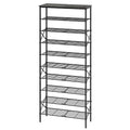 YATINEY 10 Tier Shoe Rack, Shoe Storage Organizer, Large Capacity Shoe Shelf Holds 40 Pairs of Shoes, Durable and Stable, for En