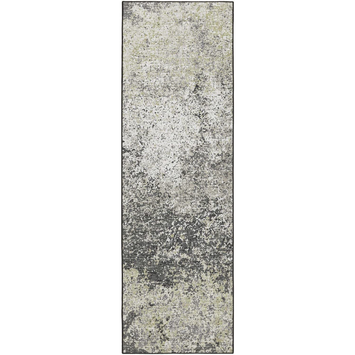 Winslow Wl3 Grey Transitional Rug Runner 2' 6" X 8'