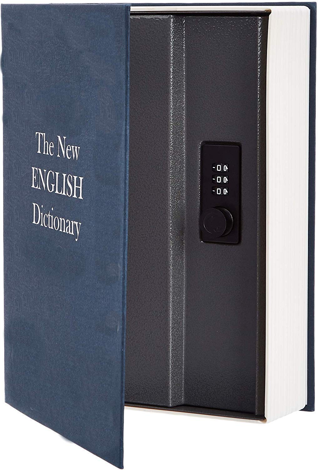 TechKing Home Jewelry Locker Storage Box Hidden Secret Book Safe Vault (Multicolor)