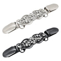 Frutain 2 Pcs Vintage Waist Cincher & Shirt Clip Retro Dress Cinch Clips for Sweater,Shawl,Cardigan,Pant & More (Retro Tulip)