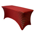 Your Chair Covers Rectangular Spandex Table Covers 6Ft Fitted Tablecloth Wedding Event Patio Table Decorations Elastic Fabric St