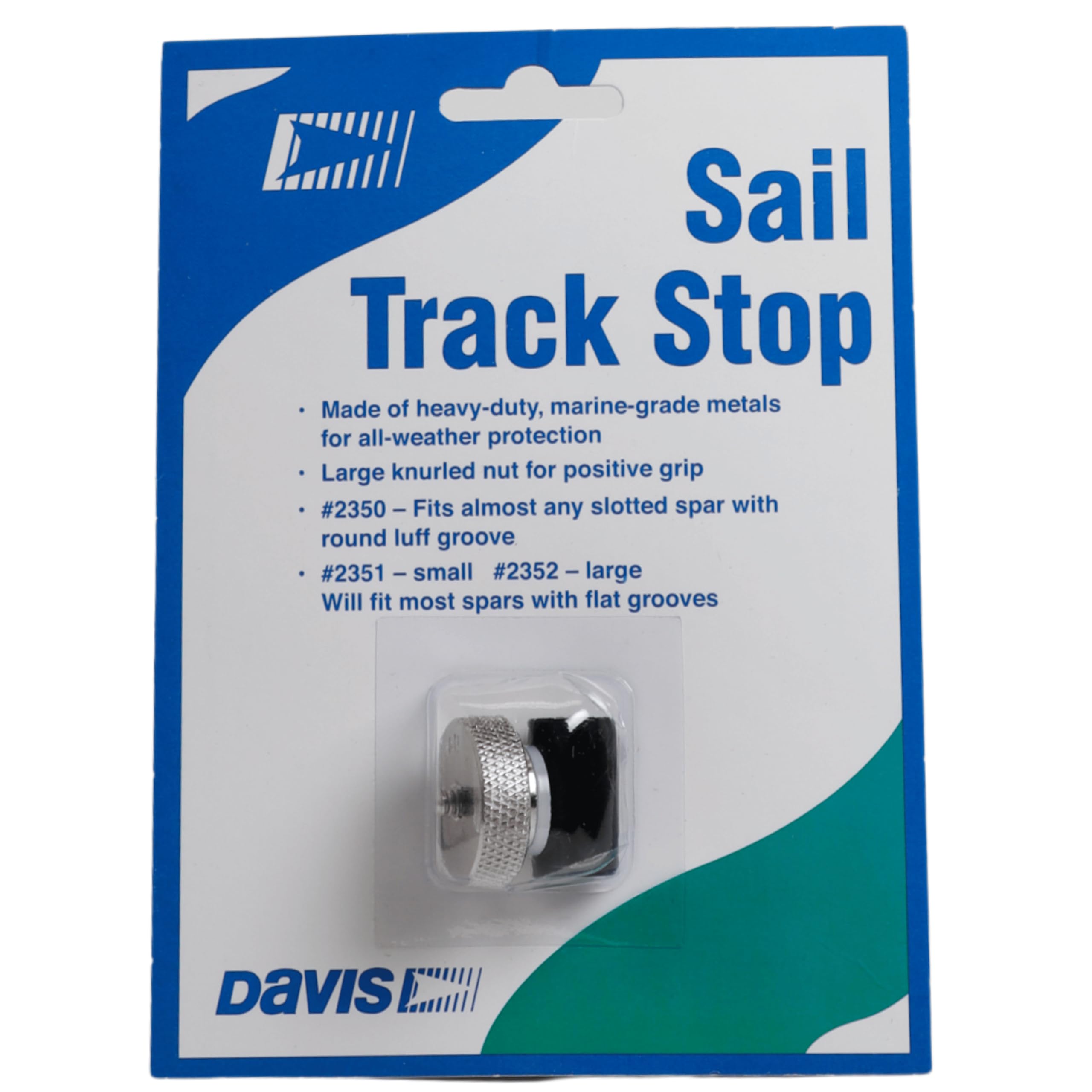 Davis Round Sail Track Stop