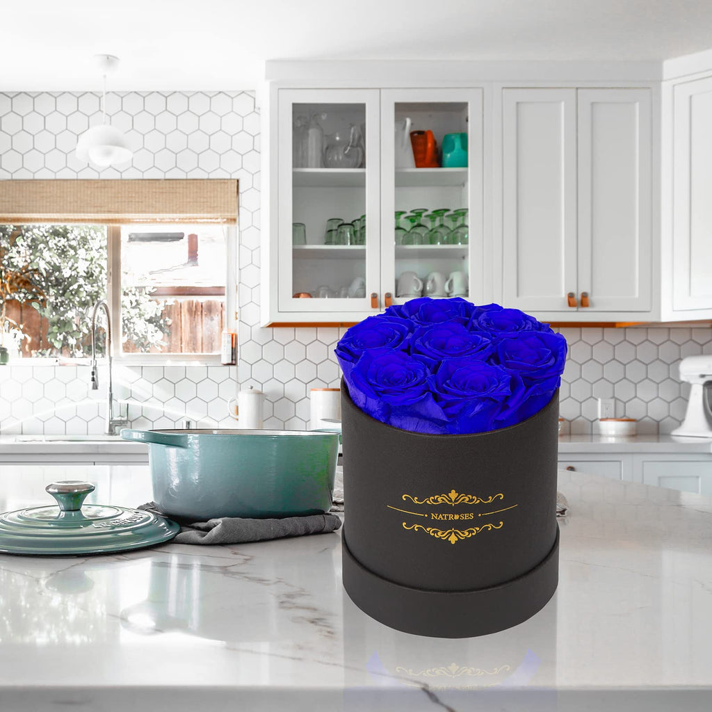 Natroses Preserved Real Roses In A Box Roses That Last Up To 3 Years, Long Lasting Roses Gifts For Her, Valentines Day Gifts For