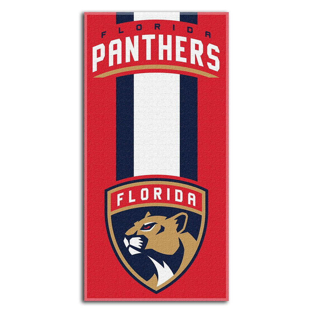 Northwest NHL Florida Panthers Beach Towel, 30 x 60, Zone Read