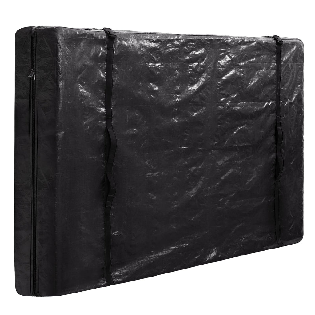 Ticonn Mattress Bags For Moving, Full Xl Mattress Cover For Moving, Heavy Duty, Full-Around Handle With Adjustable Buckles, Mattress Storage Bag & Moving Supplies (Black, Full Xl)