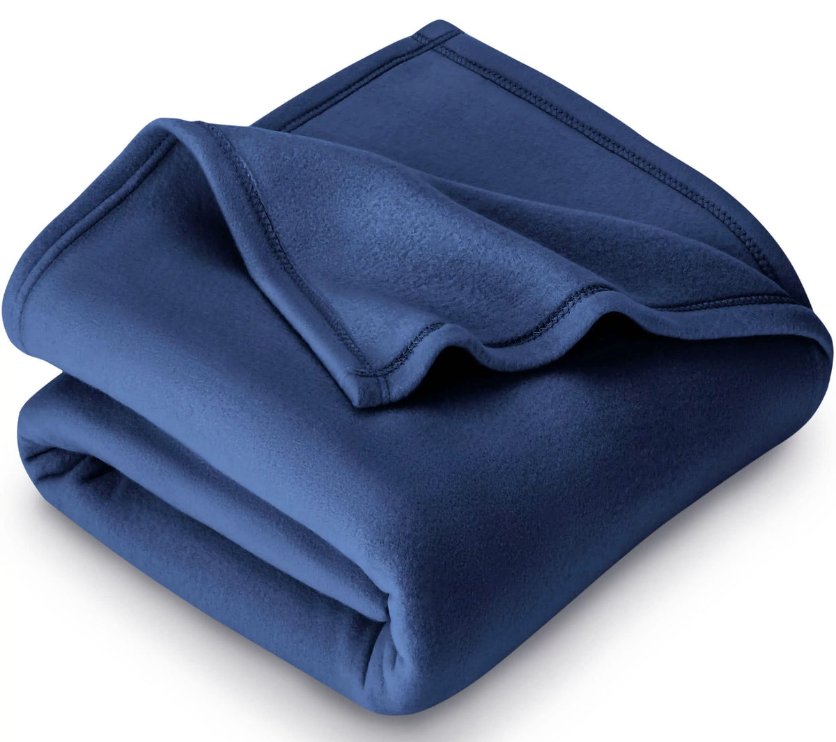 BSB HOME Plain Polar Fleece Heavy Weight Single Bed Blanket Warm Soft & Comfortable for Winter/AC Room/Hotel/Donation/Travelling