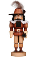 Alexander Taron Christian Ulbricht Nutcracker - Musketeer (Natural) - 14" H X 5.5" W X 5.75" D