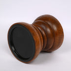 Edhas Natural Mango Wood Candle Holder That Will Look Amazing In Your Home, Kitchen, Dining Room, Or Bedroom (4' X 4' X 4   )