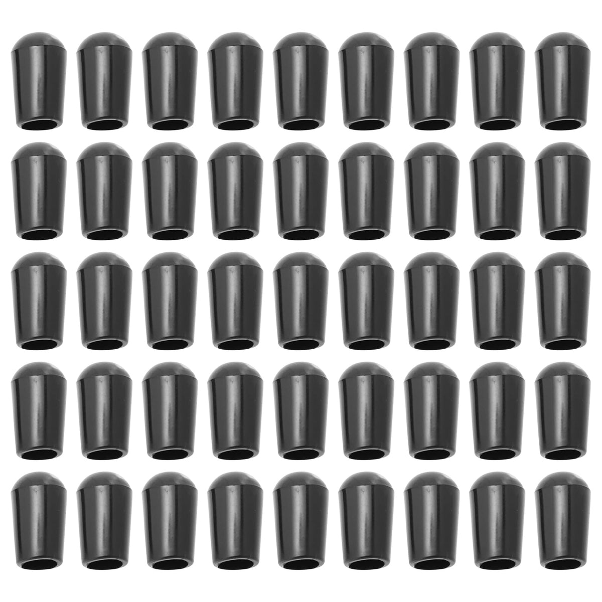 200pcs Round Rubber Sleeve Shelf Prong Accessory Hanging Hook Tip Covers Wire Metal Tubing Rubber Cover Wire Hangers Rack Tip Sc