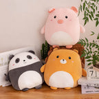 Grafingy Cute Panda Plush Pillow, 16 Inch Panda Stuffed Animal Toy Kawaii Panda Plushies Hugging Pillow Gifts For Room Decor Kid