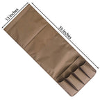 Mdstop 5 Pockets Remote Control Holder, Magazine Rack, Space Saver Organizer, Draped Over Sofa, Couch, Recliner Armrest