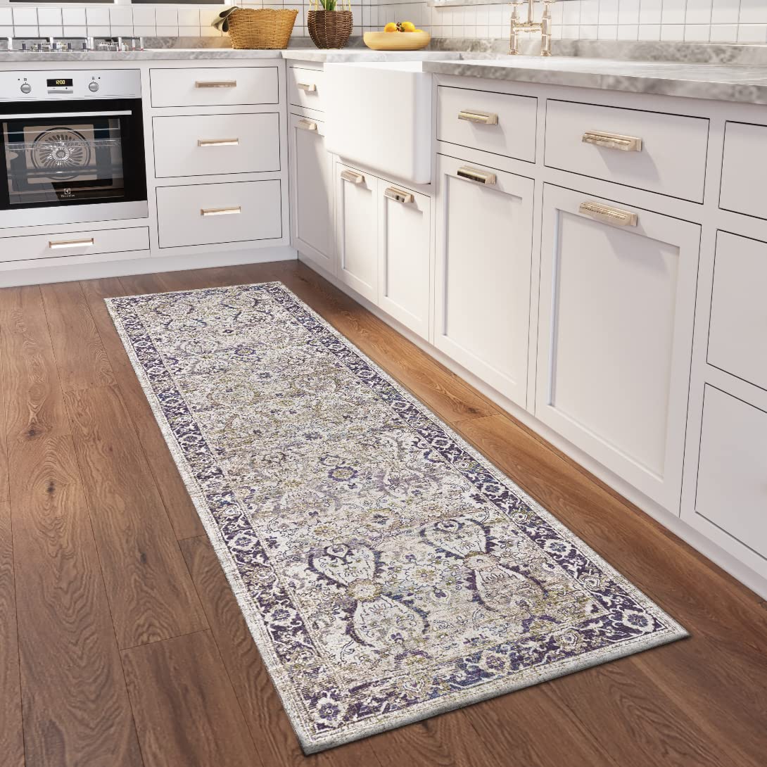 Dalyn Rugs Jericho Jc1 Oyster 2'6" X 12' Rectangle Soft Runner Rug, Easy Clean, Non Shedding, Bedroom, Entry, Living Room, Dining Room, Kitchen Rug