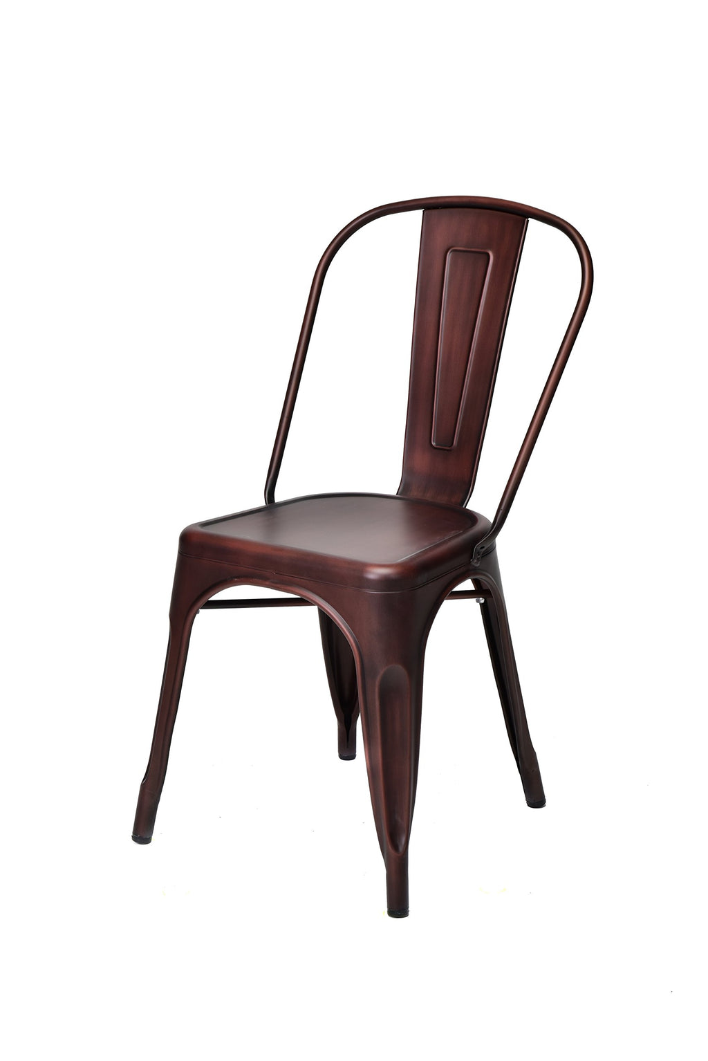 Commercial Seating Products Oscar Metal Dining Chairs, Rose Gold
