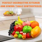 12 Kinds Of Artificial Fruits Pack, 12 Different Fruits In One Set, Fake Fruits For Home Decor, Simulation Fruit Set, Party Chir