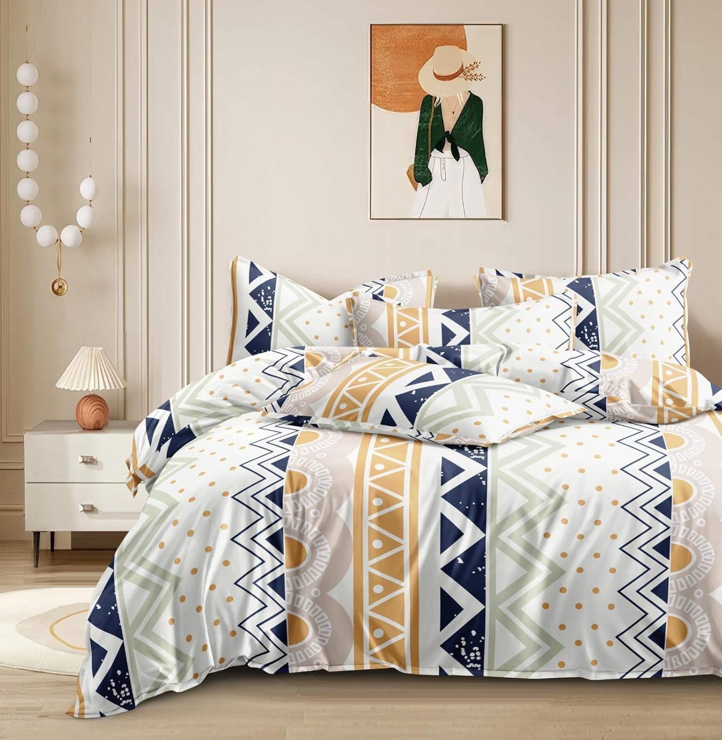 The Home Style Super Soft Glace Cotton King Size Ac Comforter Ll Blanket Ll Duvet Double Bed For All Weather/Seasons (Design 38)