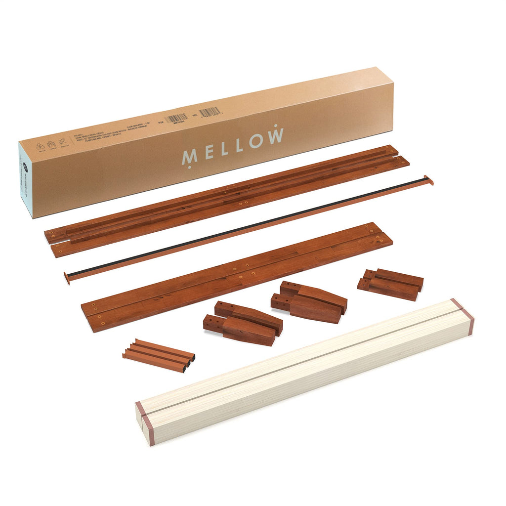 Mellow King Bed Frame Cherry Wood