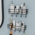 Axilla Gi Steel Self Adhesive Bathroom Shelf | Bathroom Organiser Without Drill | Bathroom Stand For Wall | Bathroom Accessories