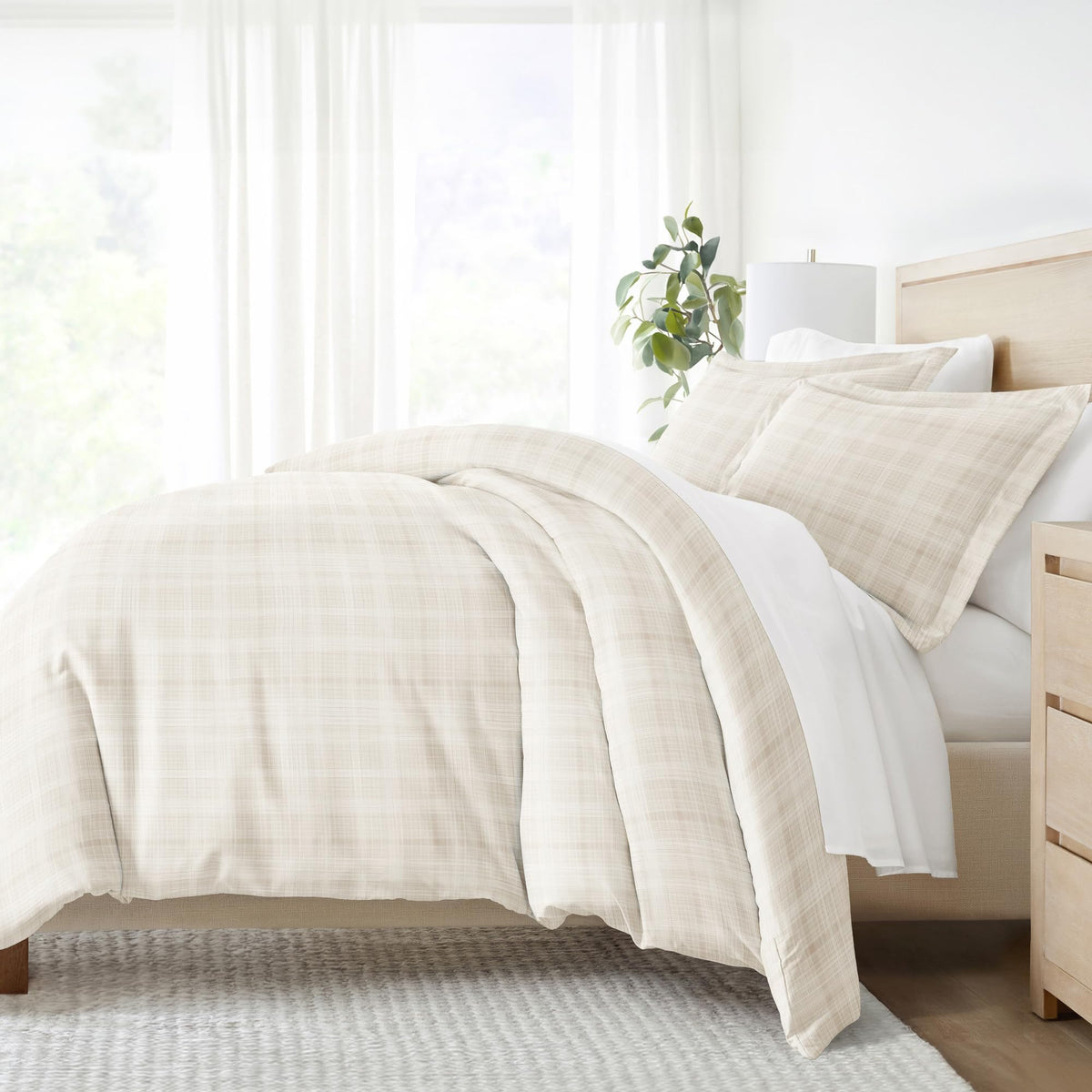 Linen Market Duvet Cover Queen (Ray) - Experience Hotel-Like Comfort With Unparalleled Softness, Exquisite Prints & Solid Colors
