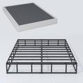 Xinxinyan King Size Box Spring 7 Inch High,Sturdy Metal Box Spring Only With Fabric Cover Set,Mattress Foundation,Easy Assembly, Noise Free