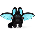 PEACH CAT Kawaii Bat Bunny Plush Pillow Cute Bat Rabbit Stuffed Animal for Kids Black 12'
