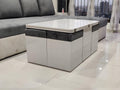 Custom Comfort Solid Wood Convertible Lift Up Coffee Table Cum Dining Table