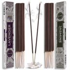 Trumiri Incense Sticks - Combo Pack of 40 Insence-Sticks - 20 Lavender + 20 Jasmine - Insenses - Insents - Incents - Inscense - 