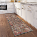 Dalyn Rugs Jericho Jc3 Charcoal 2'6" X 12' Rectangle Soft Runner Rug, Easy Clean, Non Shedding, Bedroom, Entry, Living Room, Dining Room, Kitchen Rug